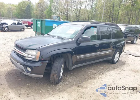 2002 Chevrolet Trailblazer Ext Lt из США, поврежденный, VIN 1GNES16S226126625